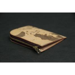 商品画像  | 【ミニウォレット】 マチ付きL型ジップ マーブリング墨黒 SCC021 | 
