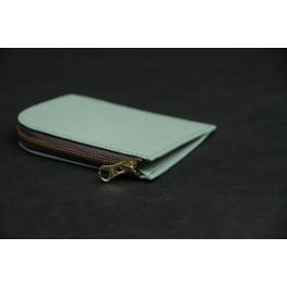 商品画像  | 【ミニウォレット】 マチ付きL型ジップ 抹茶ラテ SCC022 | 