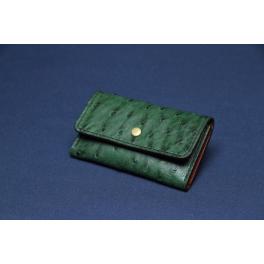 ≪限定品≫<br />【名刺入れ】マチあり<br />オーストリッチ<br />SMC009