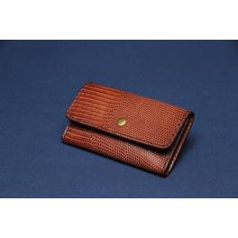 ≪限定品≫<br />【名刺入れ】マチあり<br />リザード<br />SMC011