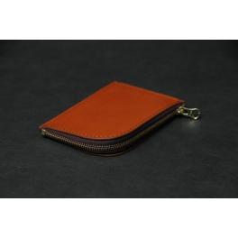 商品画像  | 【ミニウォレット】 L型ジップ 牛革 ブラウン SCC016 | 