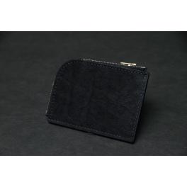 商品画像  | 【ミニウォレット】 L型ジップ エレファント ブラック SCC015 | 
