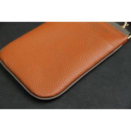 商品画像  | 【スマホポーチ】 オレンジブラウン× グレージュ SBG027 | 