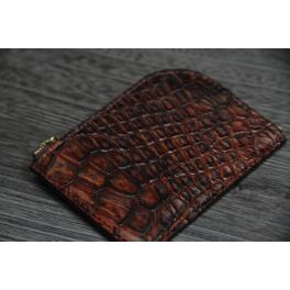 商品画像  | ≪限定商品≫ 【ミニウォレット】 L型ジップ クロコダイル アンティーク染め SCC009 | 