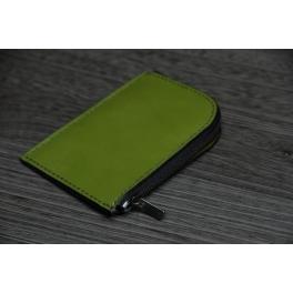 商品画像  | ≪限定商品≫ 【ミニウォレット】 L型ジップ オーストリッチ ダークシルバー SCC010 | 