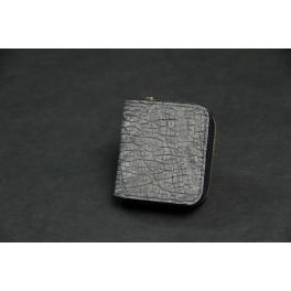 【ミニ財布】<br />Bivio　ビーヴィオ<br />カバ革(ヒポ)<br />SSW012