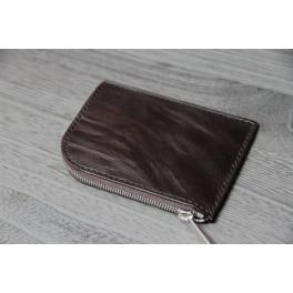 商品画像  | 【ミニウォレット】 L型ジップ オイルアンティック ダークブラウン SCC006 | 
