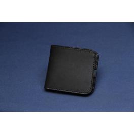 			【折り財布】<br />スタンダード<br />ヌメclassic<br />ブラック<br />SHW015