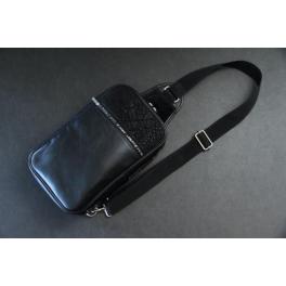 【ボディバッグ L】<br />牛革×エレファント<br />SBG015