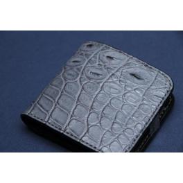 商品画像  | ≪限定品≫ 【折り財布】 スタンダード クロコダイル ブルーグレー SHW016 | 