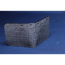 商品画像  | ≪限定品≫ 【折り財布】 スタンダード クロコダイル ブルーグレー SHW016 | 