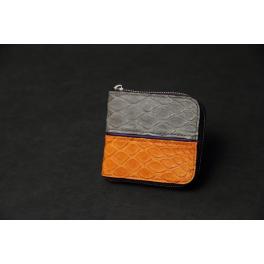 【折り財布】<br />ラウンドジップ<br />MERENDA<br />センザンコウ<br />SHW024