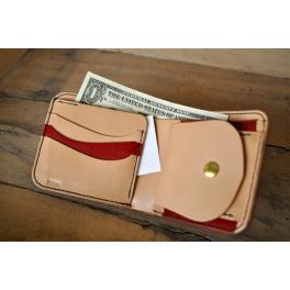 商品画像  | 			【折り財布】 スタンダード パイソンバックカット レッド SHW007 | 